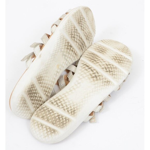 Clarks Elizabelle Rio Women's 9 Leather Slide Sandals Hook & Loop Slip On Comfy - Picture 8 of 10